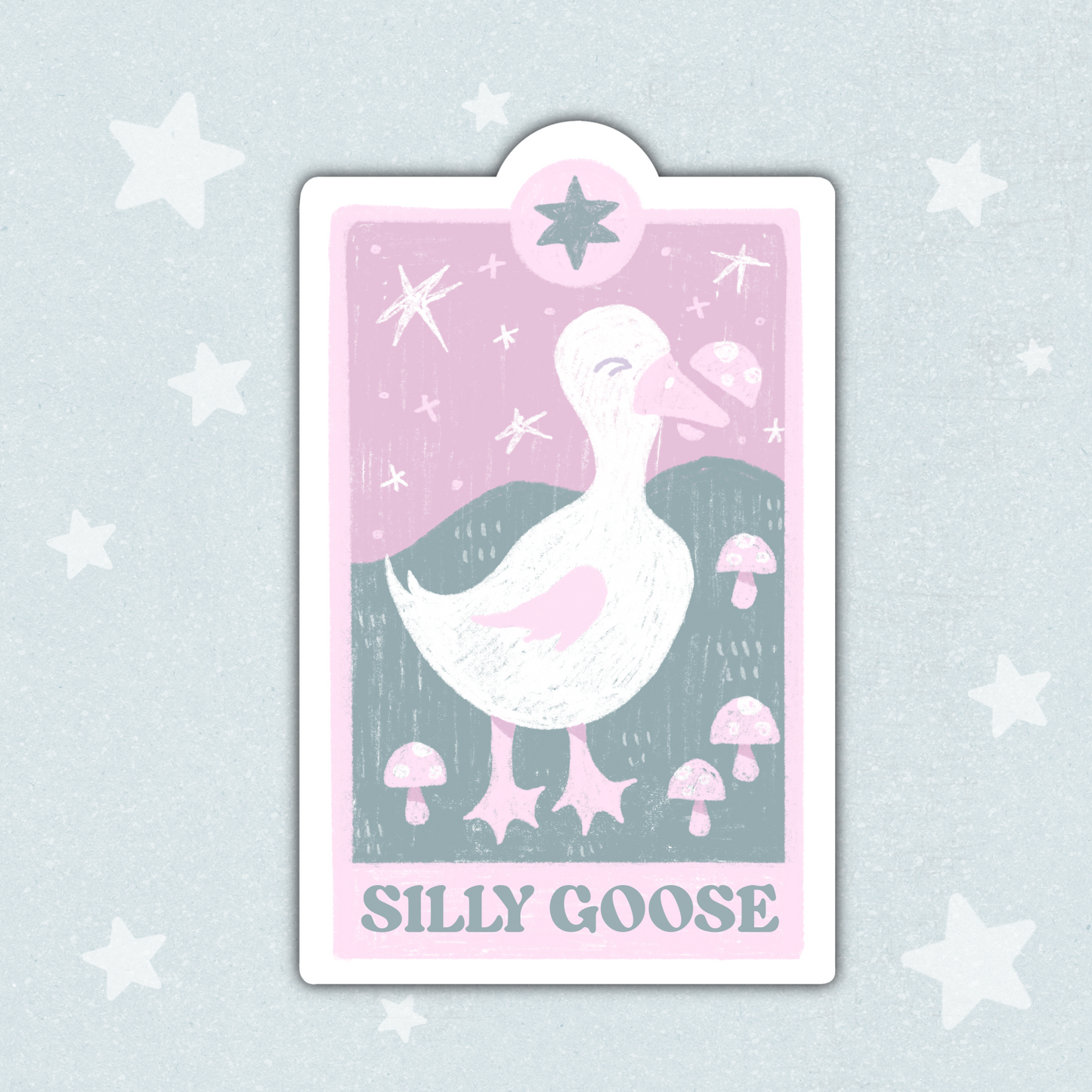 Silly Goose Sticker