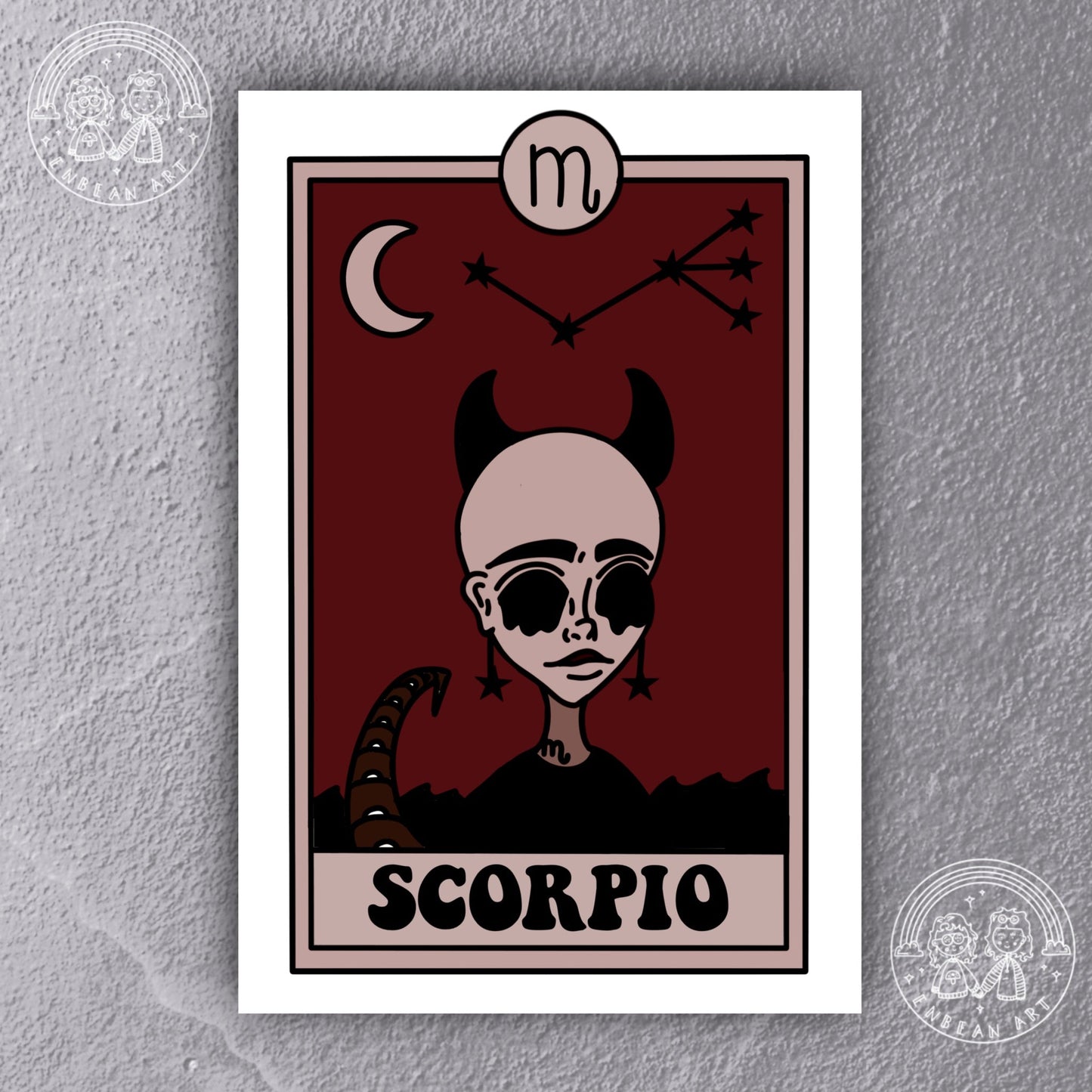 Tarot Star Sign Print