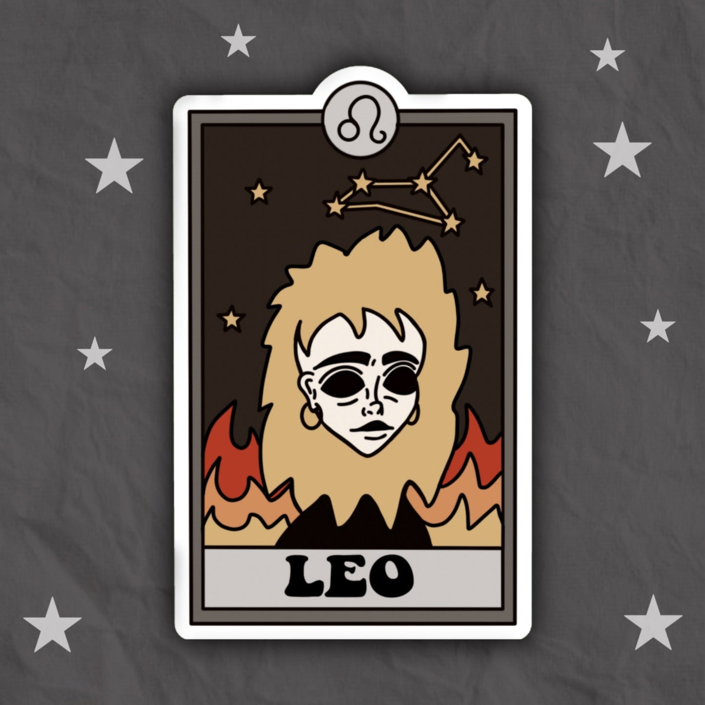 Tarot Star Sign Stickers