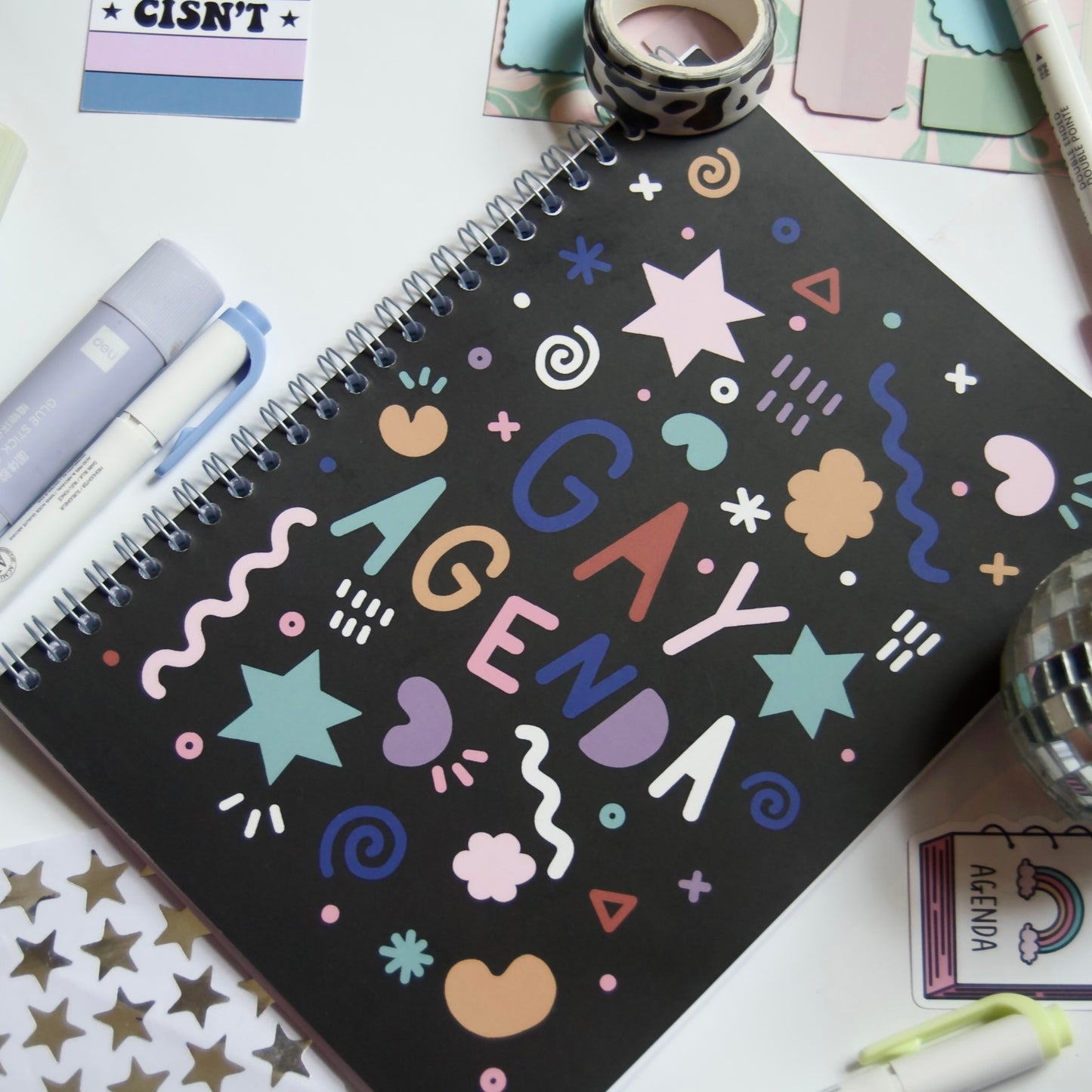 A5 Gay Agenda Notebook