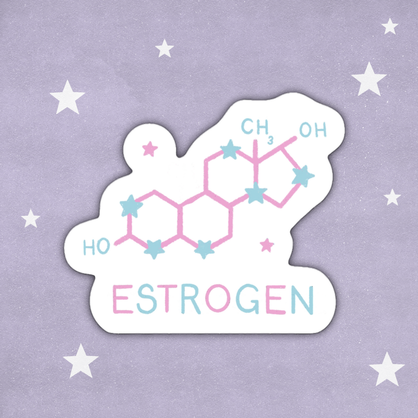 Estrogen Sticker