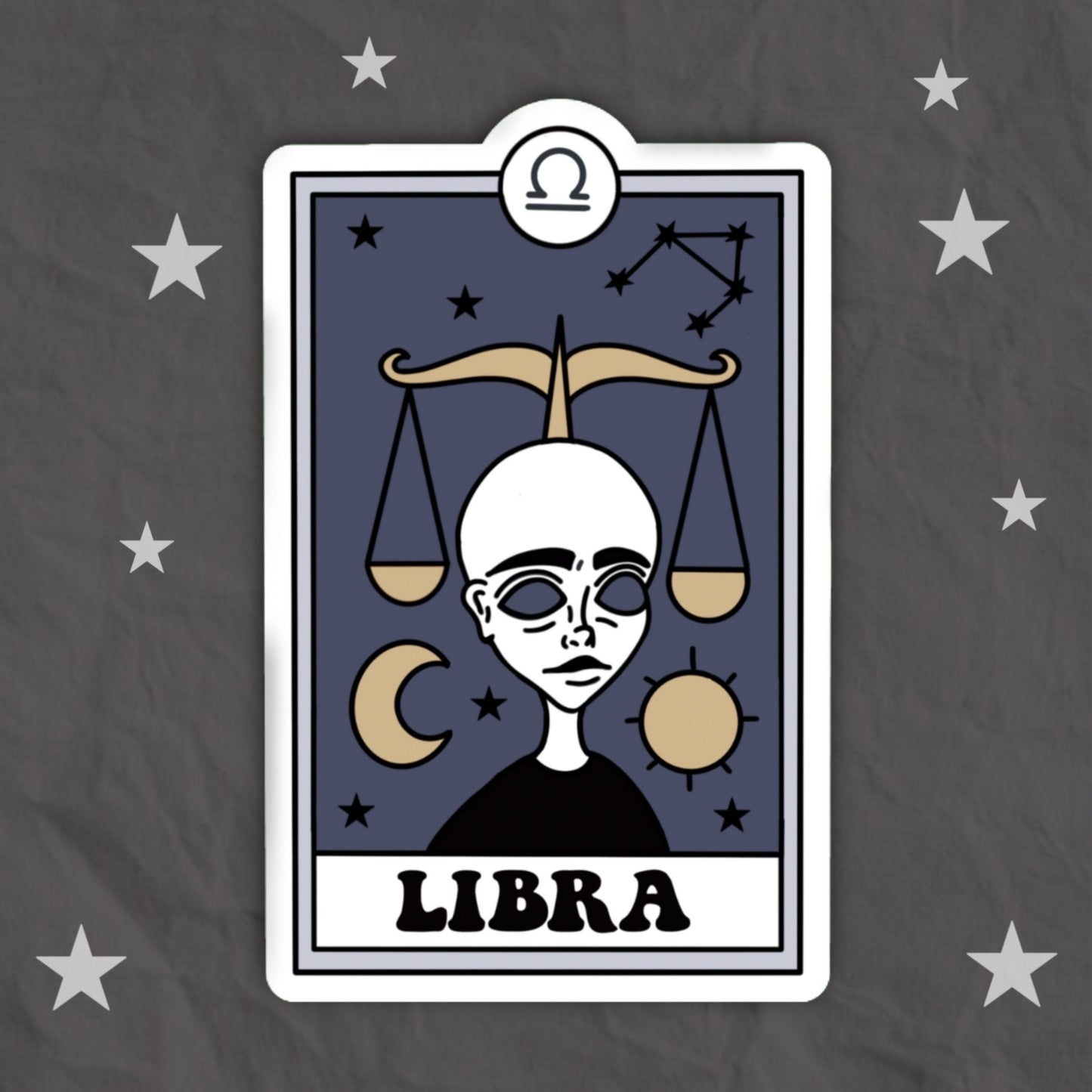 Tarot Star Sign Stickers