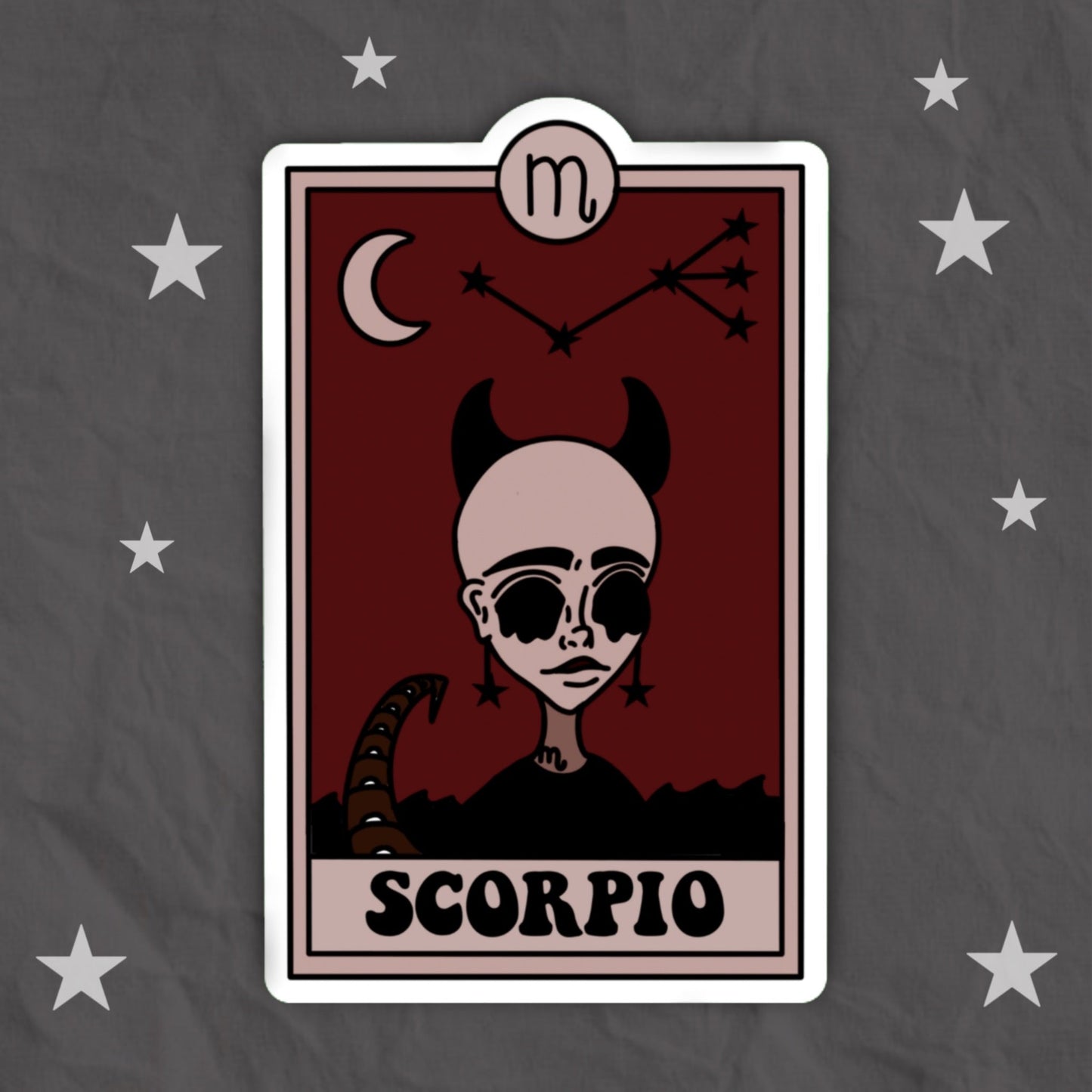 Tarot Star Sign Stickers