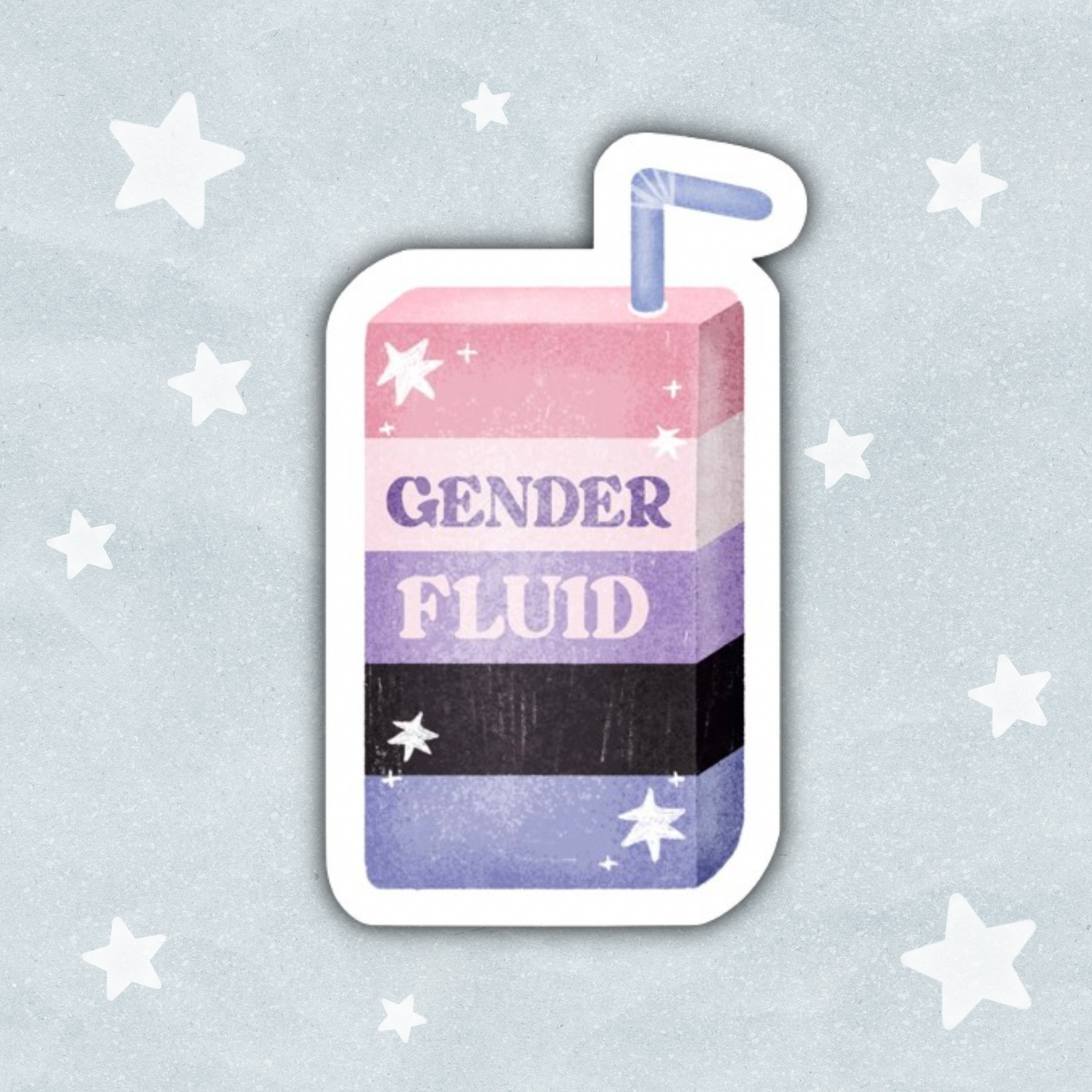 Gender Fluid Sticker