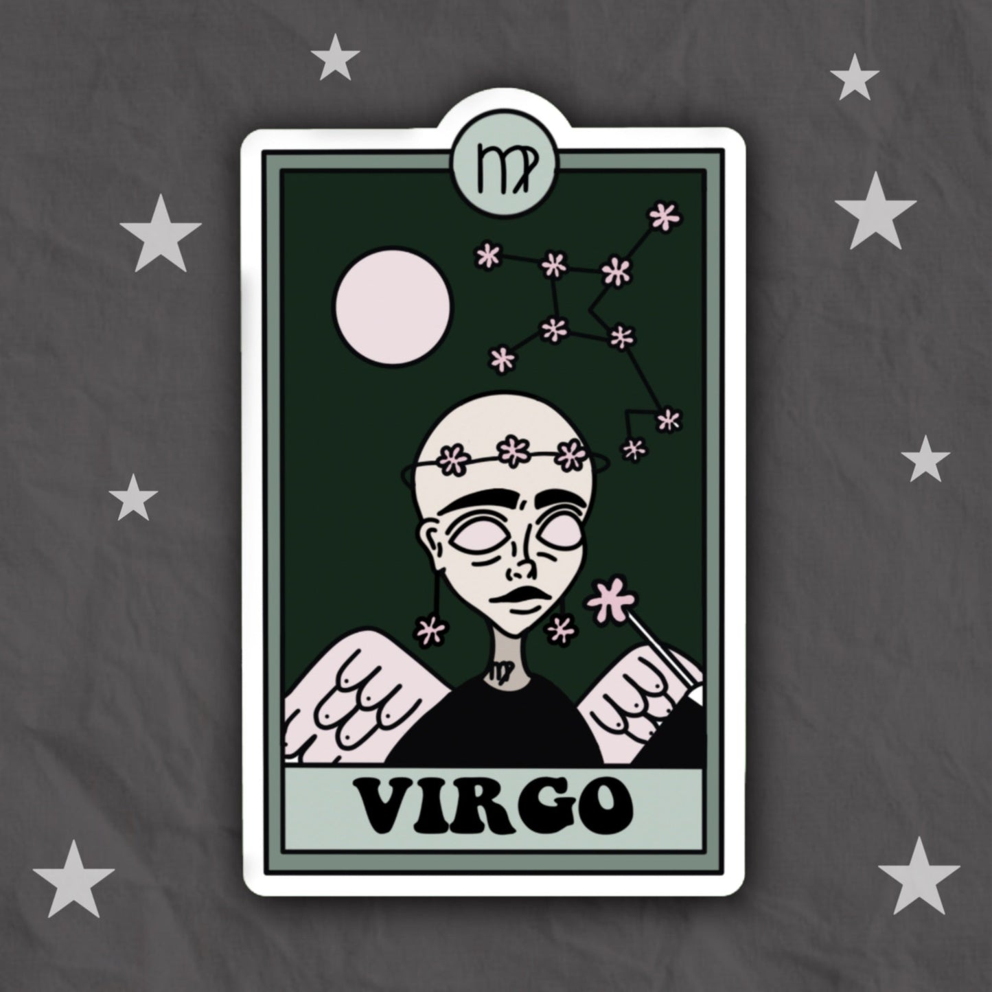 Tarot Star Sign Stickers