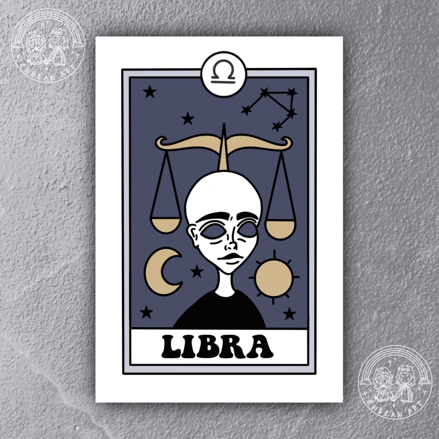 Tarot Star Sign Print
