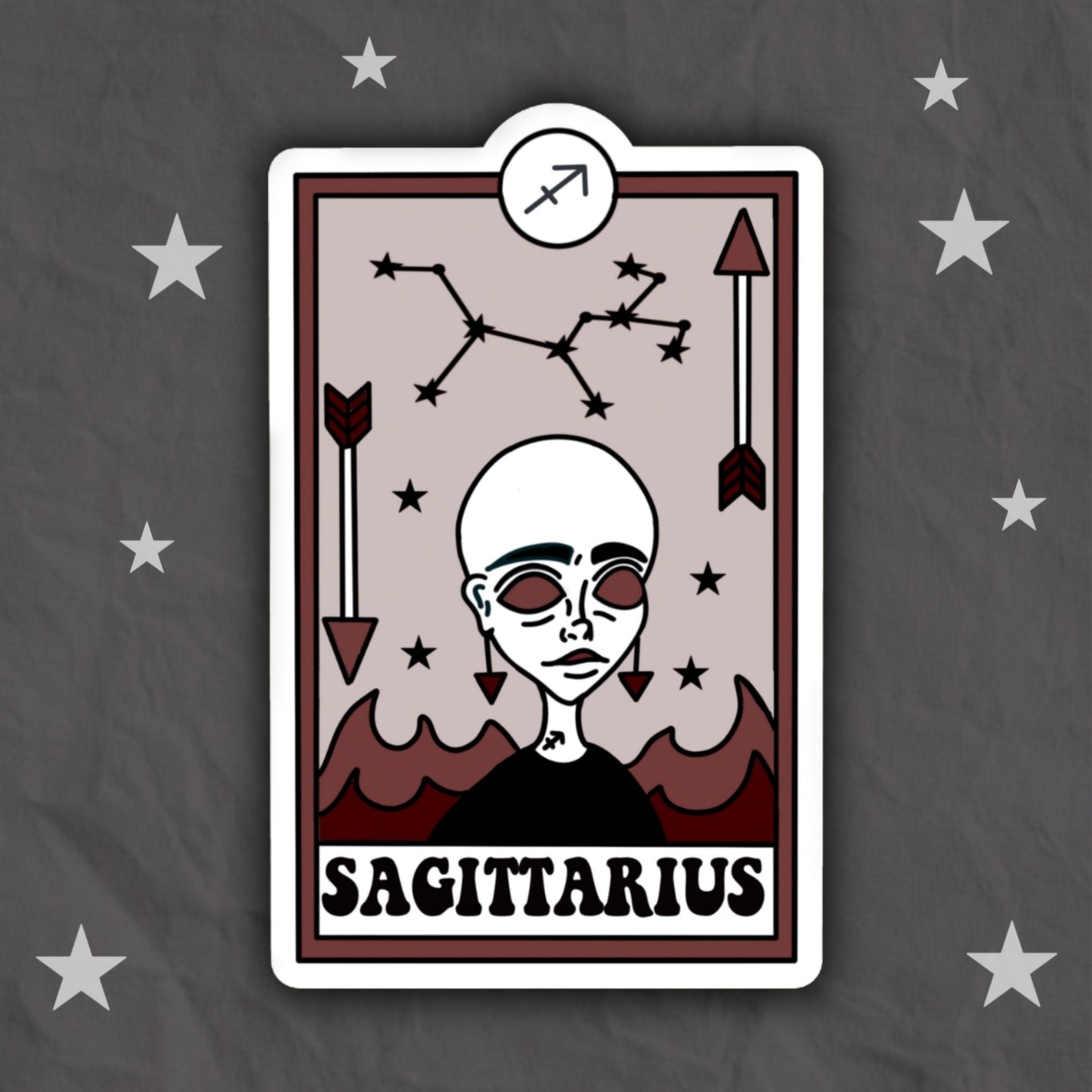 Tarot Star Sign Stickers