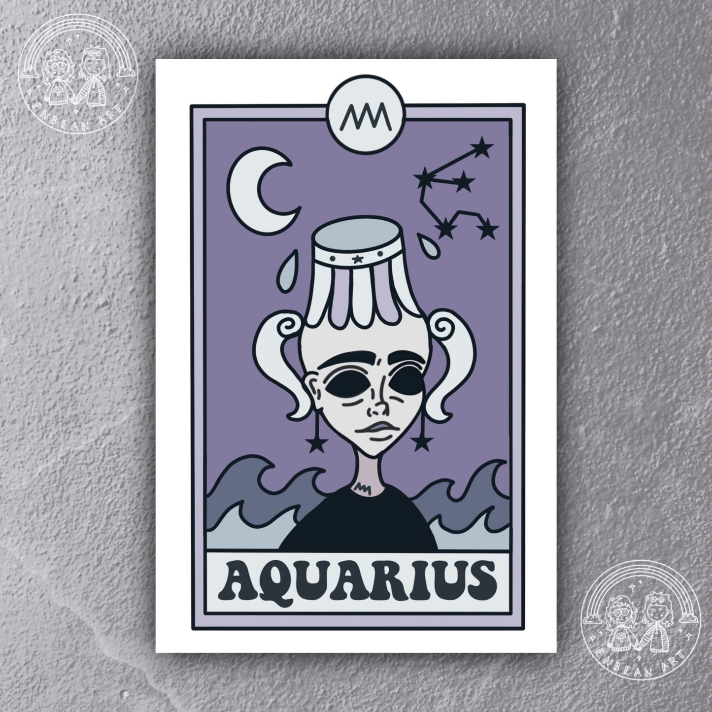 Tarot Star Sign Print