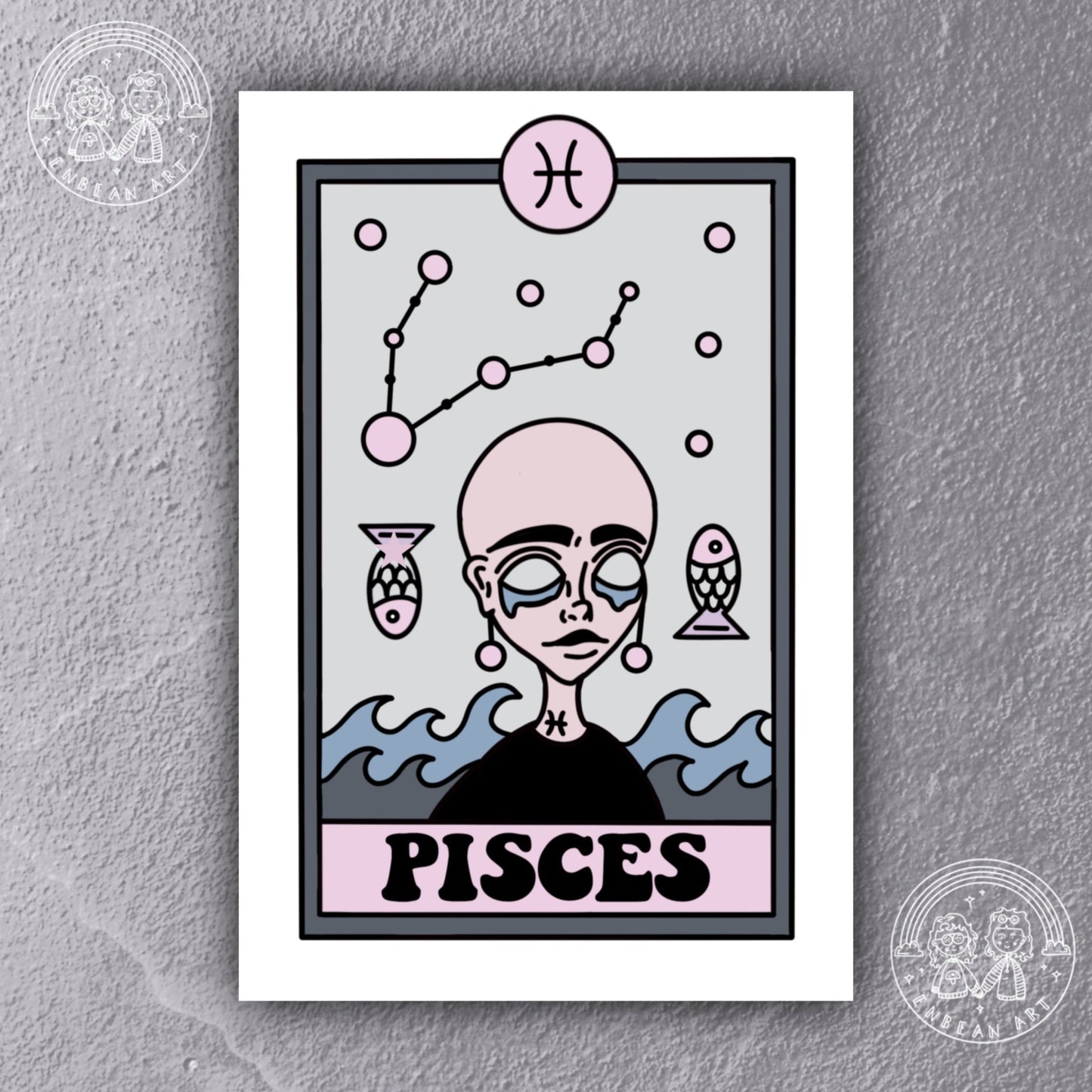 Tarot Star Sign Print