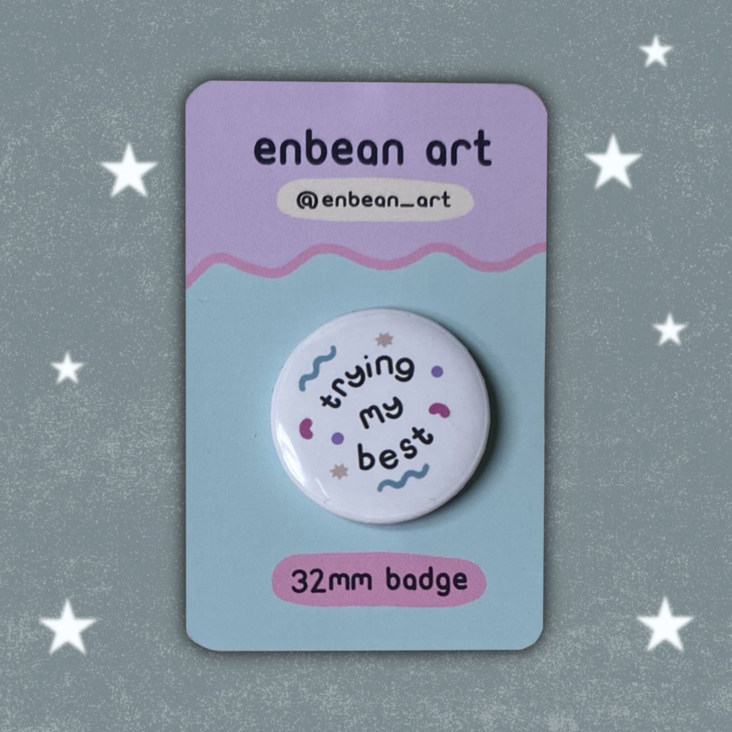 Trying My Best Badge