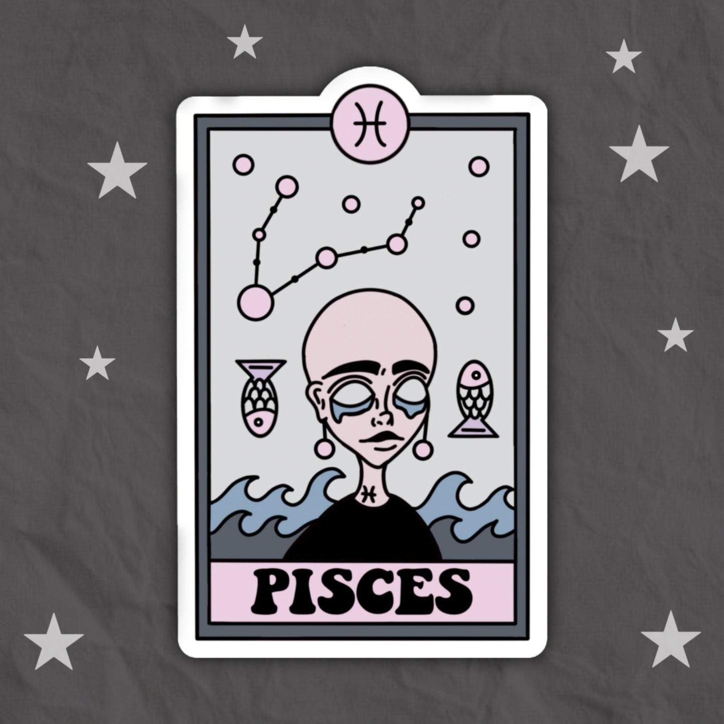 Tarot Star Sign Stickers
