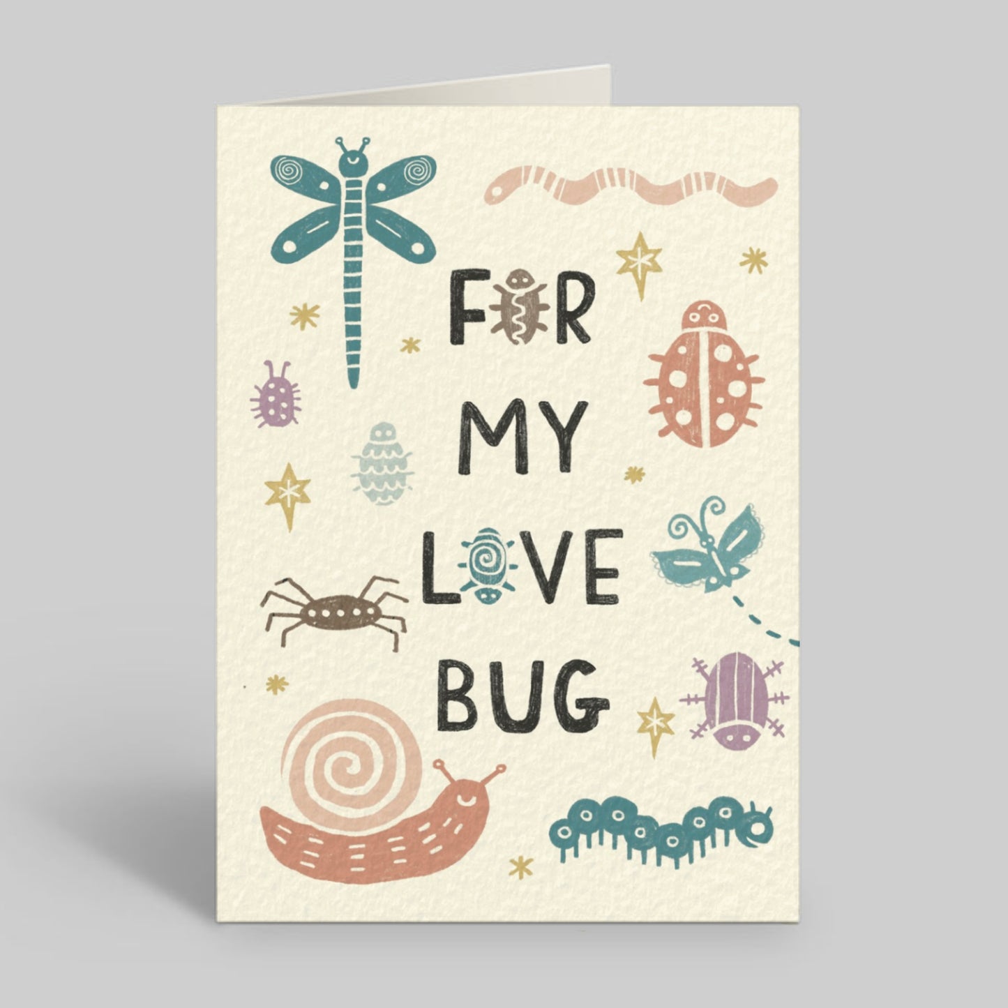 For My Love Bug Greeting Card