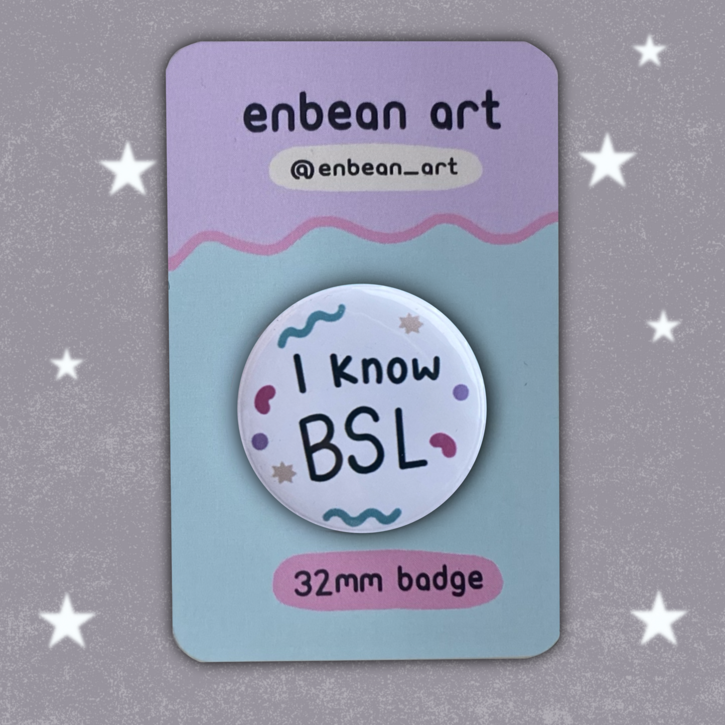 I Know BSL Badge