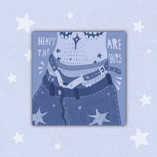 Heavy Are The Hips Sticker