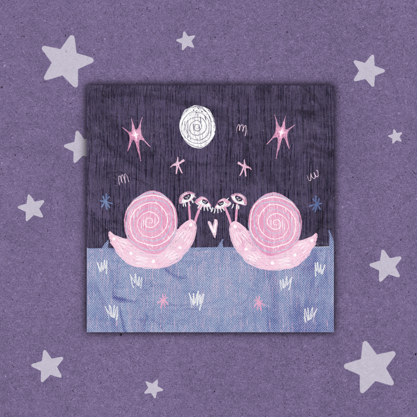 Snails In Love Sticker