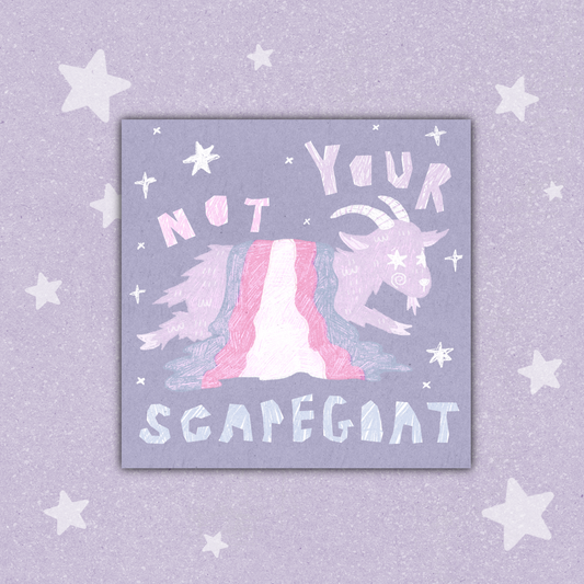 Not Your Scapegoat Sticker